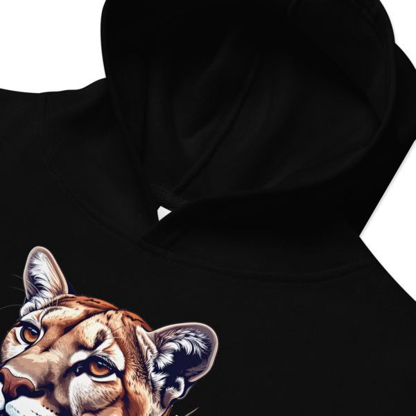 Kids fleece hoodie with lion