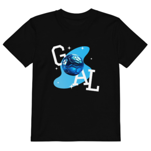 Goal organic cotton kids t-shirt
