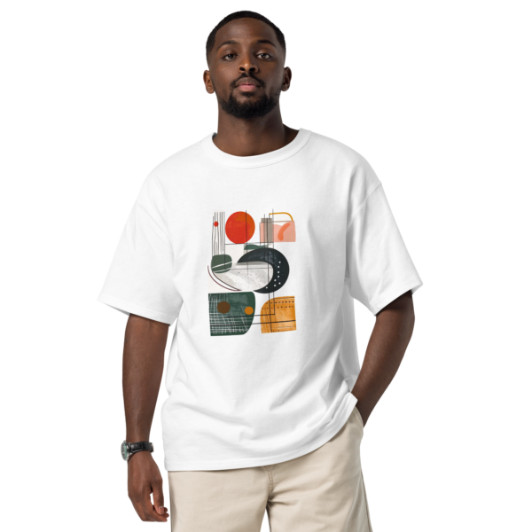 Men's Champion T-Shirt Abstract Sports Themed