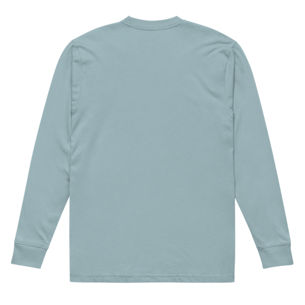 Abstract men's heavyweight long sleeve t-shirt
