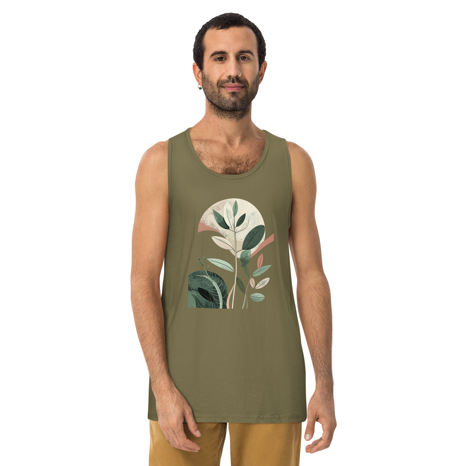 mens-premium-tank-top-military-green-front-6a9378c4890d6.png