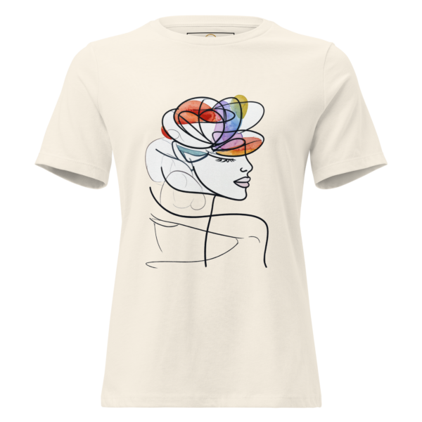 Women's Lime Art Relaxed T-Shirt